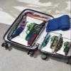 4 Set Packing Cubes for Travel Luggage Organizer Bags St. Patrick's Day Green Checkered Truck Full of Clovers and Gold Coins Travel Cubes for Carry on Suitcases Travel Accessories(XL,L,M,S) view 3