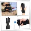 BESPORTBLE 5pcs Archery Glove Youth Archery Accessory Wear-Resistant Glove Finger Guard view 4