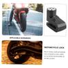 GALPADA 3pcs Motorcycle Anti-Theft Disc Brake Lock Durable Security Lock for Scooter and Motorbike Compact Design for Stylish Black Finish view 4