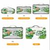 4 Set Packing Cubes for Travel Luggage Organizer Bags St. Patrick's Day Happy Leprechaun and Shamrocks Green White Travel Cubes for Carry on Suitcases Travel Bags Travel Accessories (XL, L, M, S) view 2