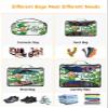 4 Set Packing Cubes for Travel Luggage Organizer Bags St. Patrick's Day Happy Leprechaun and Shamrocks Green White Travel Cubes for Carry on Suitcases Travel Bags Travel Accessories (XL, L, M, S) view 4