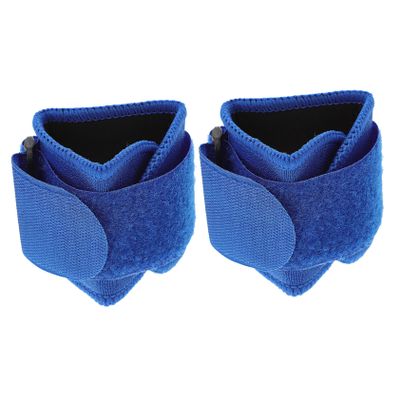 Kisangel 2pcs Protective Wrist Guard Cover for Badminton and Table Tennis Lightweight Comfortable Fit for Men and Women Durable and Material Blue