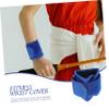 Kisangel 2pcs Protective Wrist Guard Cover for Badminton and Table Tennis Lightweight Comfortable Fit for Men and Women Durable and Material Blue view 3