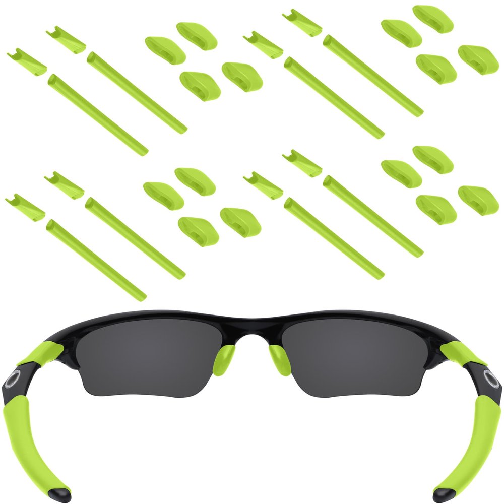 EZReplace Replacement Rubber Kits for Oakley Half Jacket/Half Jacket XLJ 4 Pairs (Green)
