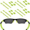 EZReplace Replacement Rubber Kits for Oakley Half Jacket/Half Jacket XLJ 4 Pairs (Green) view 1