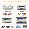 4 Set Packing Cubes for Travel Luggage Organizer Bags Easter Spring Floral Bunny Gnome Egg White Travel Cubes for Carry on Suitcases Travel Bags Space Saving Travel Accessories (XL, L, M, S) view 4