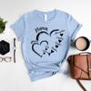 IZI POD Personalized Nana Heart Shirt With Grandkids Name, Nana Sweatshirt, Mom Shirt For Women, Gift for Grandma, Mom, Gigi, Mother's Day, Christmas - A11 view 4