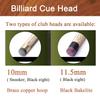 KARFRI Tacos de billar profesionales 3/4 Split Snooker Chinese Style Black Eight Billiard cue 10MM11.5MM with Box Suitable for Men and Women(Color:3,Size:10MM) view 3