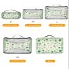 4 Set Packing Cubes for Travel Luggage Organizer Bags St. Patrick's Day Clover Texture Green Travel Cubes for Carry on Suitcases Travel Bags Space Saving Travel Accessories (XL, L, M, S) view 2