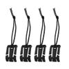 BESPORTBLE Backpack Webbing Buckle Clips: 4Pcs Webbing Buckles Strap Quartet Storage Fixed view 1