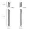 EZReplace Replacement Rubber Kits for Oakley Half Jacket/Half Jacket XLJ 4 Pairs (Grey) view 4