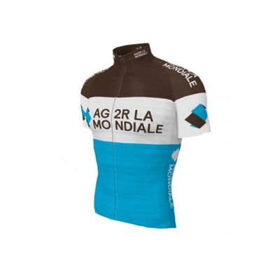 2022 Pro Team AG2R Cycling Jersey for Men,Short Sleeve Quick Dry Bike Shirt (6XL)