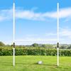 FORZA PVC Rugby Posts | Rugby Training Equipment | Multiple Sizing Options (10 x 6) view 2