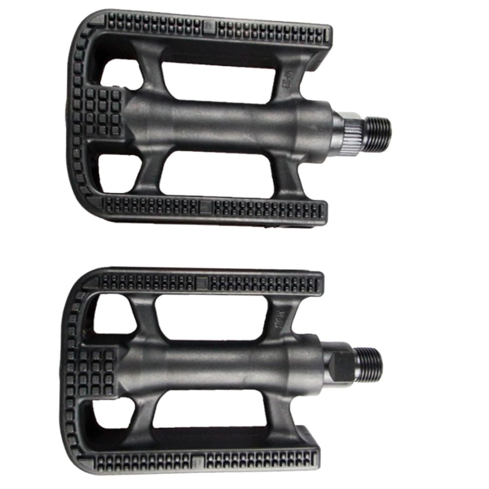Yardwe Non-Slip Plastic Bike Pedals for Mountain Road Cycling Durable Comfortable Design with Wide Platform for Enhanced Ride Experience