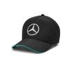 Mercedes AMG Petronas F1 2024 Team Baseball Hat- Black/White view 2