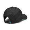 Mercedes AMG Petronas F1 2024 Team Baseball Hat- Black/White view 3