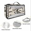 4 Set Packing Cubes for Travel Luggage Organizer Bags Easter Geometric Bunny Carrot Beige Black Plaid Travel Cubes for Carry on Suitcases Travel Bags Space Saving Travel Accessories (XL, L, M, S) view 3