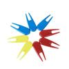 Yardwe 24pcs Divot Tool Ball Marker Groove Cleaner for Golf Pitch Mark Repairer Plastic Lightweight Compact Non-Slip Random Color view 2