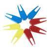 Yardwe 24pcs Divot Tool Ball Marker Groove Cleaner for Golf Pitch Mark Repairer Plastic Lightweight Compact Non-Slip Random Color view 4