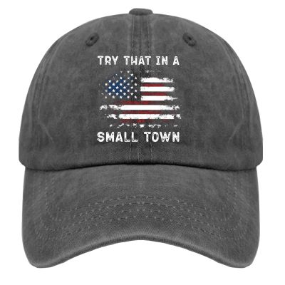 Hats for Women Try That in Samll Town Ball Cap for Women Summer Hats