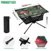 SDMKA Mushroom and Flower Outdoor Folding Table for Camping, Beach & Picnic  Portable, Easy-to-Carry Camping Side Table with Durable Bag for BBQ, Camp Use view 3