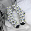 MULIHU Seal Of Las Vegas, Nevada Socks For Men Women Sport Crew Socks Athletic Running Socks Wicking Socks view 4