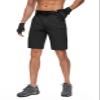 Moosehill Men's Hiking Cargo Shorts Quick Dry Work Shorts for Men Casual Tactical with 7 Pockets Waterproof No Belt Black view 2