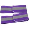 Baluue 1pair High Visibility Reflective Wristbands Practical Reflective Straps for Night Running Cycling Hiking and Outdoor Activities Safety Armbands for Enhanced Visibility