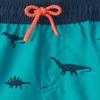 Hatley Boys' Swim Board Shorts, Silhouette Dino, 10 Years view 2