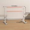 zxhrybh Ballet Barre Double Layer Steel, Adjustable Height, Dance Bar for Stretch, Pilates, Double Ballet Bar Kids and Adults(78.7in/200cm) view 2
