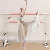 zxhrybh Ballet Barre Double Layer Steel, Adjustable Height, Dance Bar for Stretch, Pilates, Double Ballet Bar Kids and Adults(78.7in/200cm) view 3