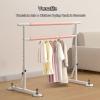 zxhrybh Ballet Barre Double Layer Steel, Adjustable Height, Dance Bar for Stretch, Pilates, Double Ballet Bar Kids and Adults(78.7in/200cm) view 4