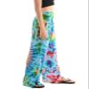 Orient Trail Women's Wide Leg Yoga Pants High Waist Casual Comfy Slit Leg Lounge Sweatpants with Pockets Oversized Plus Sizes XXL Long Tie Dye Sky view 3