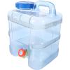 Baluue Reusable Portable Water Jug 10l Camping Water Container Handle Spout Outdoor Activity view 1