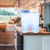 Baluue Reusable Portable Water Jug 10l Camping Water Container Handle Spout Outdoor Activity view 2