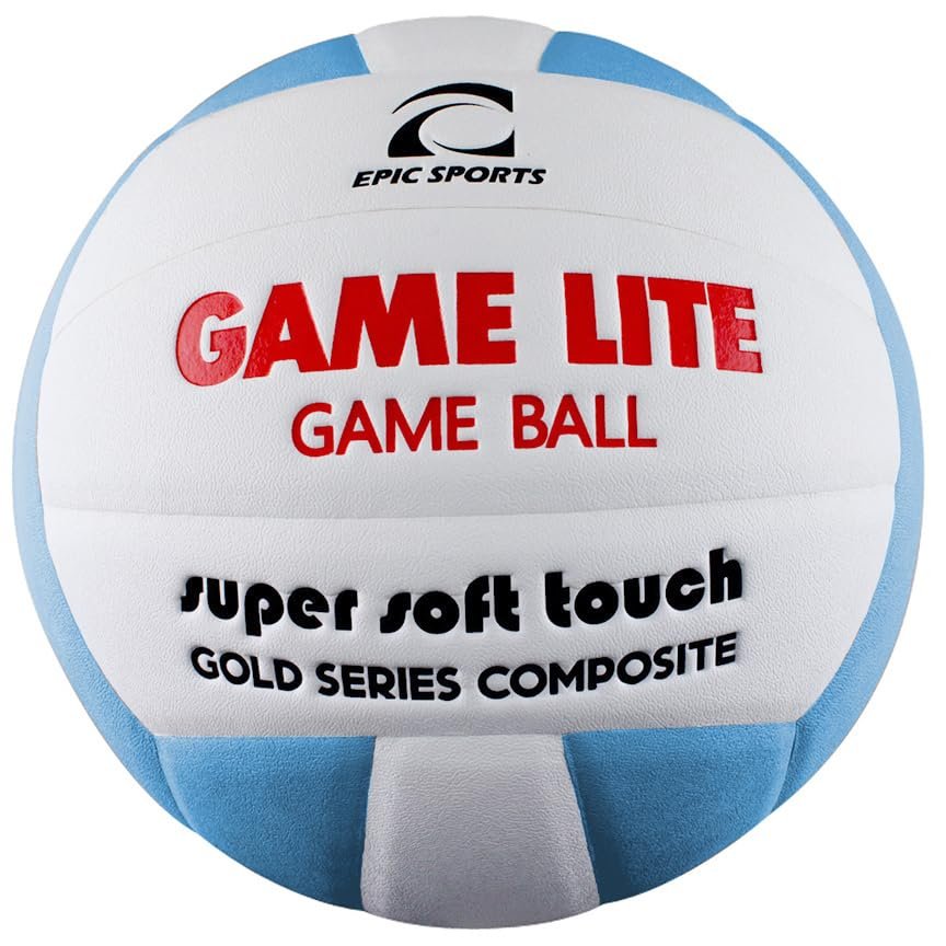 Epic Official Sizelite-Weight Training Blue/White Volleyball