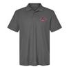 Campus Lab Virginia Union University Primary Logo Men's Adult 100% Cotton Knit Polo Shirt, Charcoal, XX-Large view 1