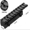 DINGCHUANG Dovetail to Picatinny Rail Adapter 11mm Dovetail to 21mm Picatinny/Rail Convert Mount - Low Profile Scope Riser Rail Adaptor - Base Mount 3/8" to 7/8" Converter view 2