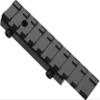 DINGCHUANG Dovetail to Picatinny Rail Adapter 11mm Dovetail to 21mm Picatinny/Rail Convert Mount - Low Profile Scope Riser Rail Adaptor - Base Mount 3/8" to 7/8" Converter view 3