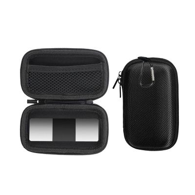 EVA Hard Travel Case for 1-Lead Personal EKG Monitor, Mobile ECG, for 6L, 6-Lead Heart Rate Monitor Lightweight Portable Carrying Storage Bag Protective Cover with Mesh Pocket