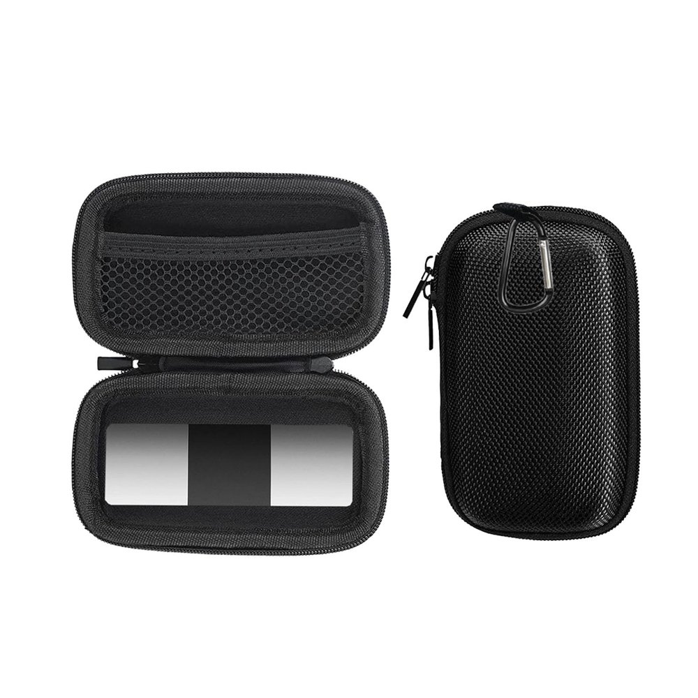 EVA Hard Travel Case for 1-Lead Personal EKG Monitor, Mobile ECG, for 6L, 6-Lead Heart Rate Monitor Lightweight Portable Carrying Storage Bag Protective Cover with Mesh Pocket