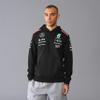 Mercedes AMG Petronas F1 Men's 2024 Team Hoodie - Black - Size: XS view 2