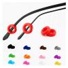 TakenE 10 Pair of Non-Slip Round Silicone Ear Hook Accessories Silicone Non-Slip Outdoor Sports Tools (Color : 10 White) view 2