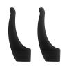 TakenE 2Pcs Glasses Non-slip Sleeve Movement Does Not Fall without Hurting Ears Ear Hooks Silicone Anti-slip Mirror Sleeves (Color : Black) view 1