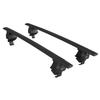 acpar Compatible with Peugeot 5008 II (P87) Post-Facelift 2021-2024 ACE-4 Car Roof Rack Cross Bar Black Aluminium 2 Bars view 1