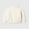 GAP Baby Girls Sherpa Top Ivory Frost 4YRS view 2
