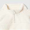 GAP Baby Girls Sherpa Top Ivory Frost 4YRS view 3