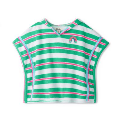 Hatley Girls Swim Hooded Coverup, Biscay Beach, 10 Years