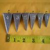 15 PCS. Pyramid Fishing Sinker, 4 OZ. for Toothy Critters, Rigging Baits and Lures for Saltwater & Freshwater. view 2