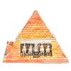 LiuliuBull Egyptian Pyramid Trinket Box Metal Jewelry Container Collectible Figurine Statue Creative Gifts Necklace Holder view 1